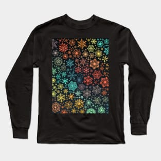 Colored snow Long Sleeve T-Shirt